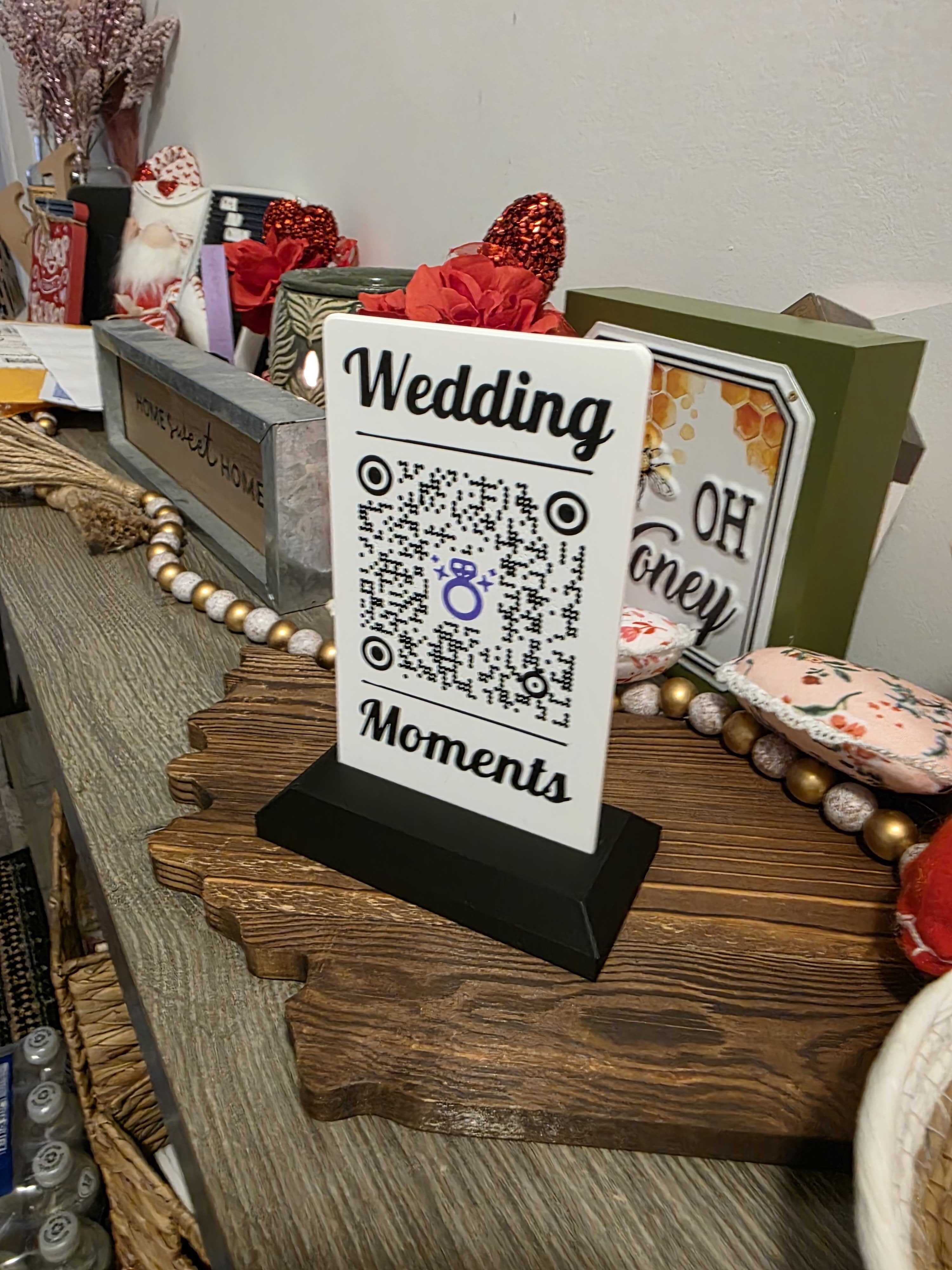 Customizable QR Code Sign