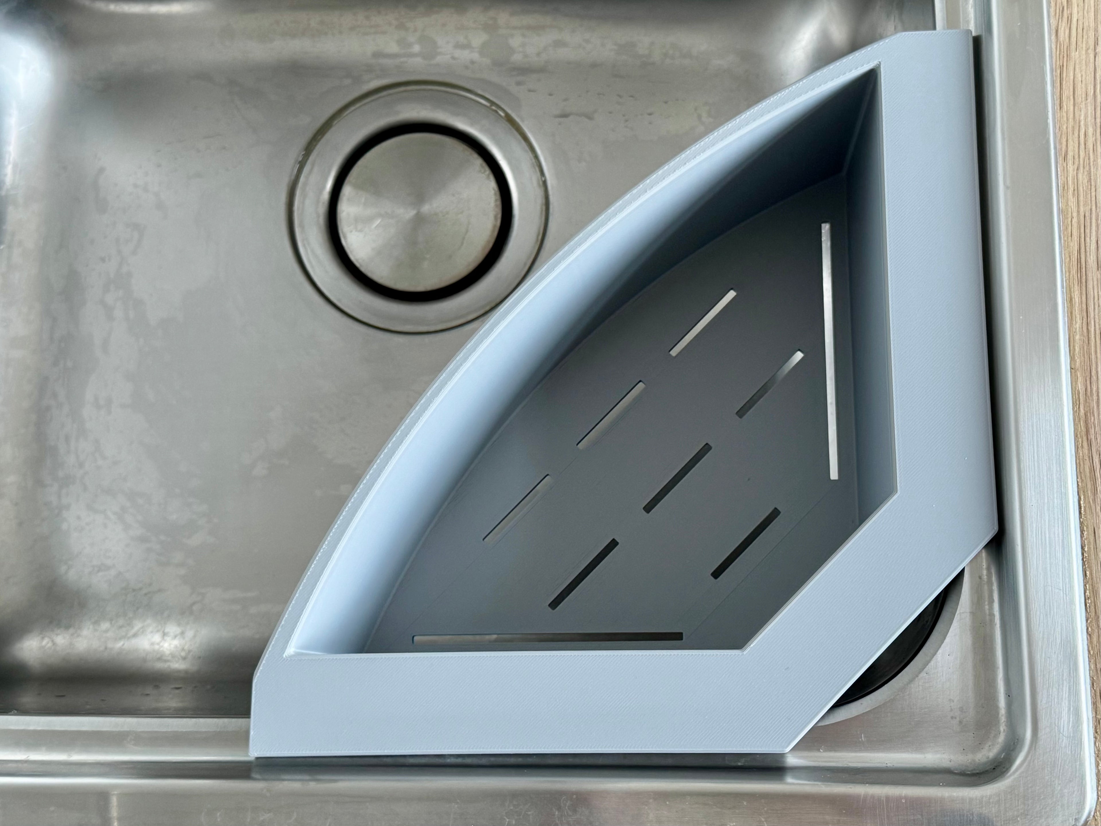 Corner Sink Drainer Tray