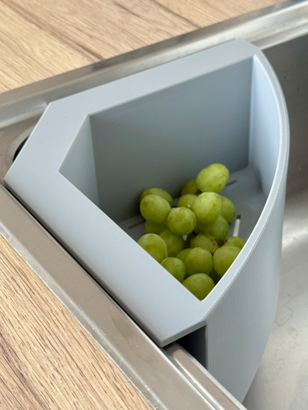 Corner Sink Drainer Tray