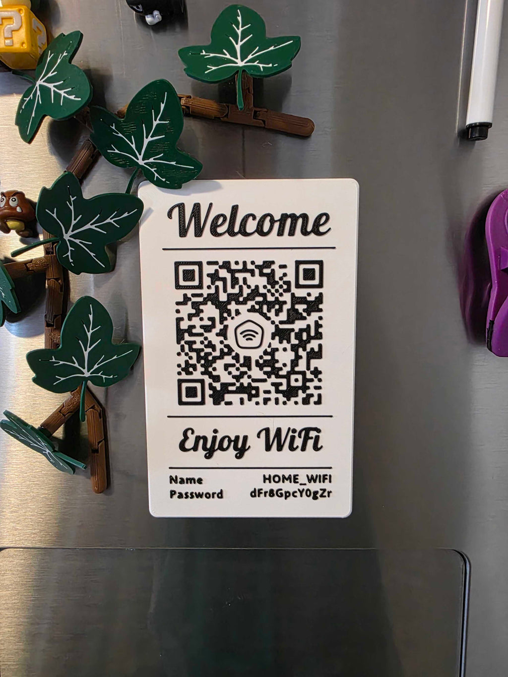 Customizable QR Code Sign